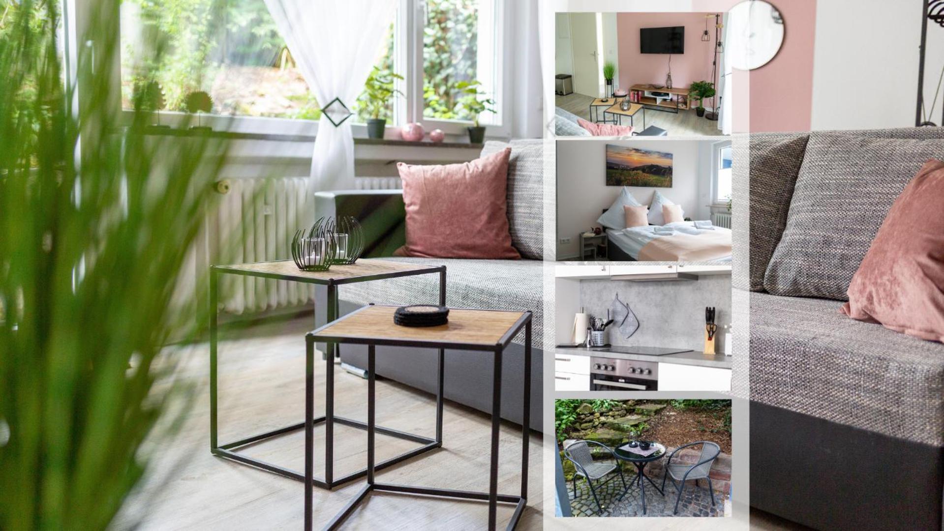 Best Stay Moderne Stadtwohnungen In Huenfeld - Kueche, Schlafsofa, Terrasse Oder Balkon Wlan Smart Tv Exterior photo